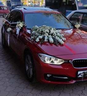 karasu çiçekçilik gelin papatya buket