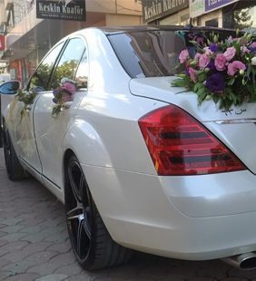 karasu çiçekçilik gelin arabası süsleme