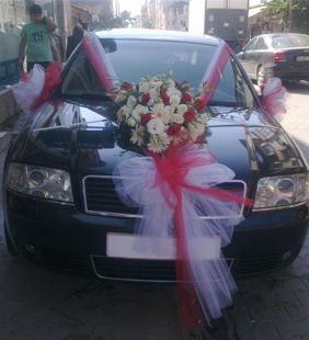 karasu çiçekçilik gelin tül buket