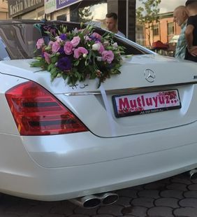 karasu çiçekçilik gelin arabası