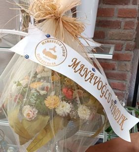 karasu çiçekçilik davet çiçek sepeti